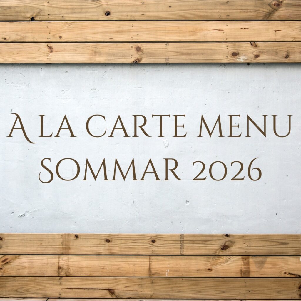 A La Carte meny